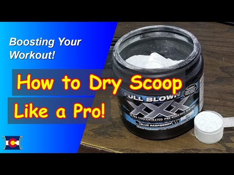 How to Dry Scoop Pre-Workout Like a Pro for the Best Results