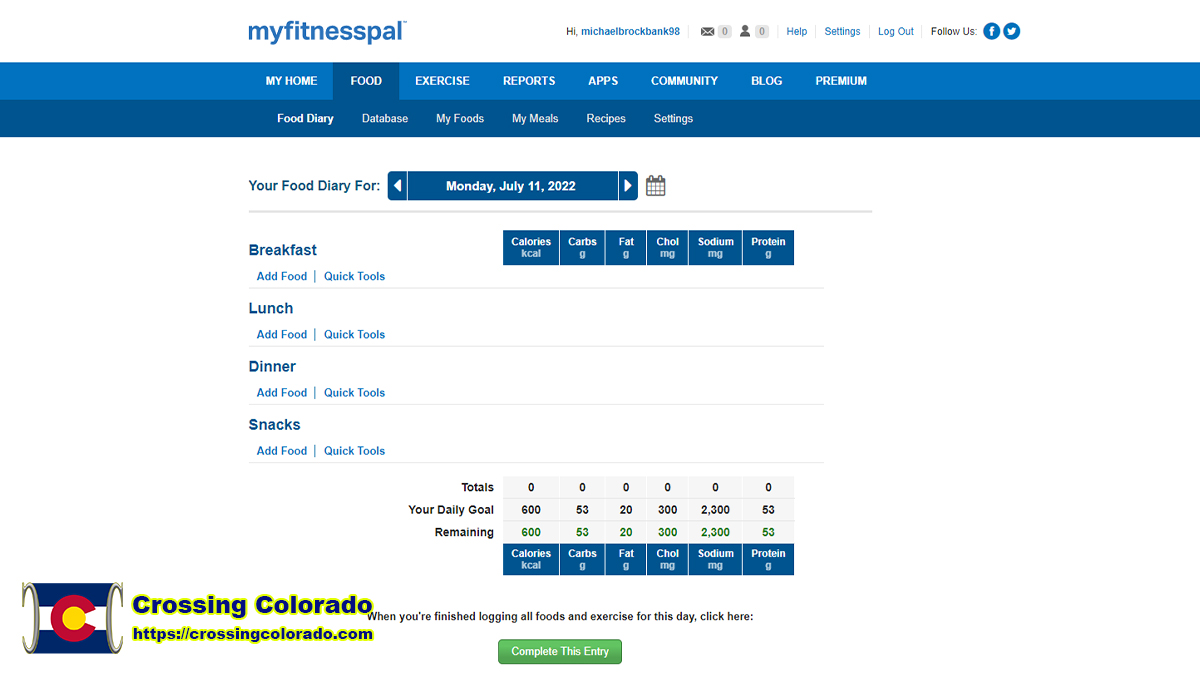 Using MyFitnessPal for Weight Loss
